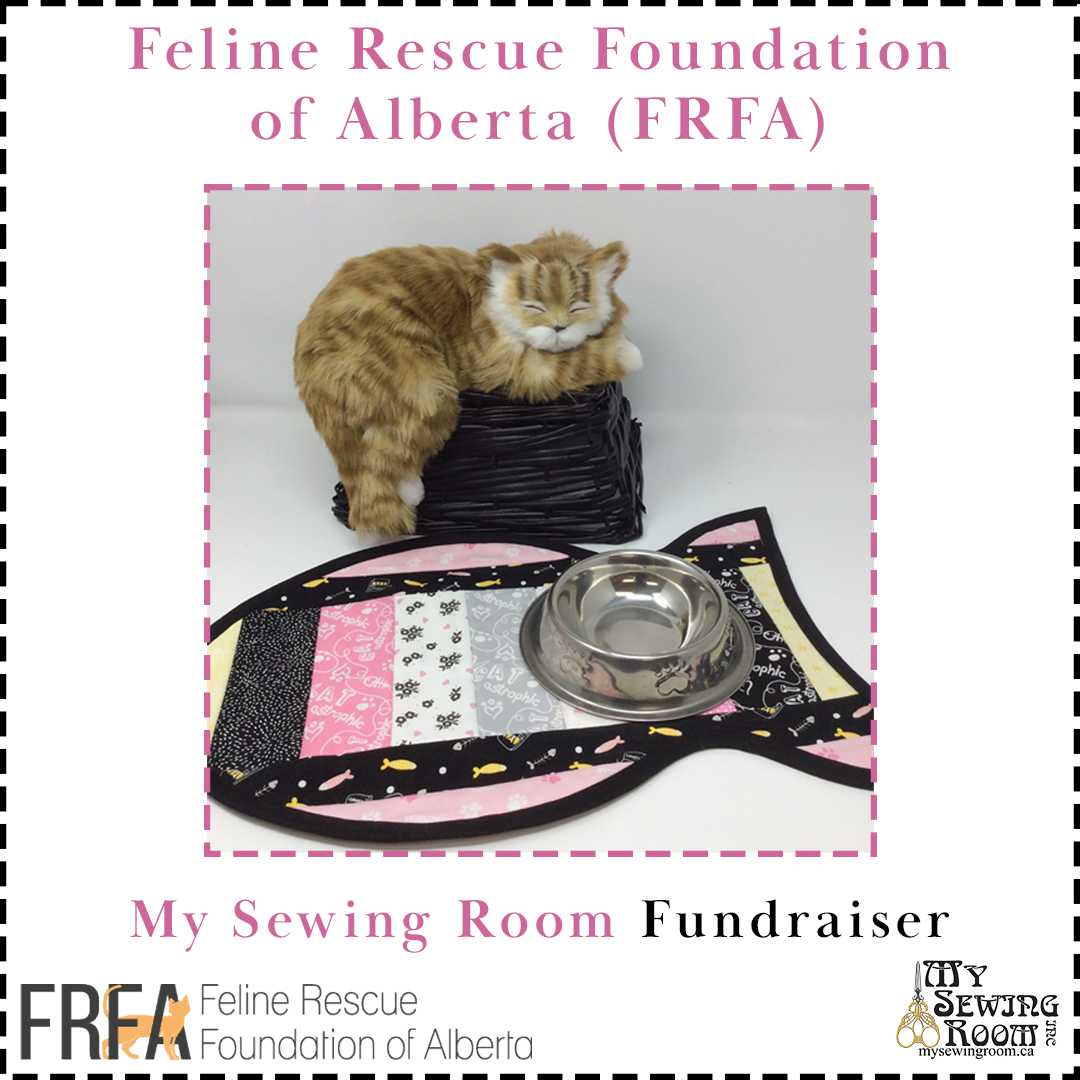Sewing fundraiser announcement